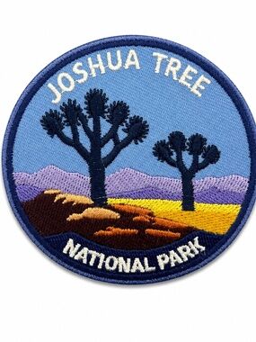 Joshua Tree National Park Patch 3 Inch – Desert Landscape Embroidered Badge